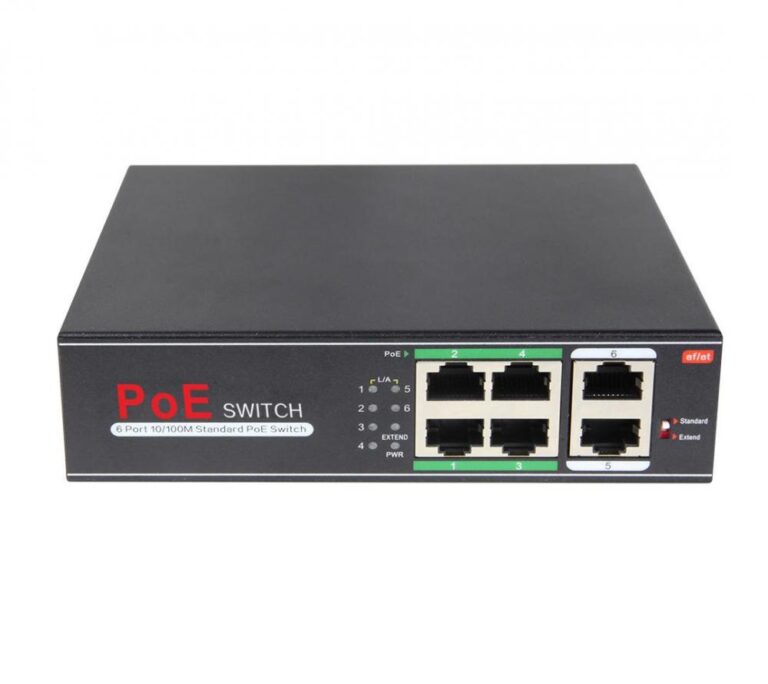 POE Switch на 4 POE канала - купить недорого с доставкой в Москве