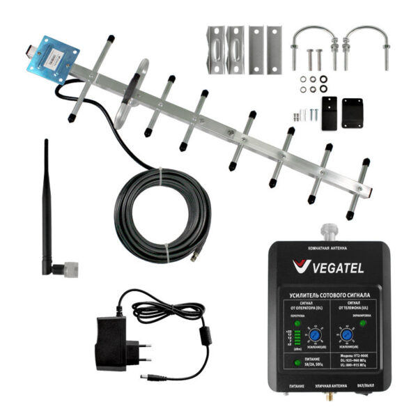 Комплект усиления сотовой связи Vegatel VT2-3G-kit (дом, LED) - купить недорого с доставкой в Москве 9