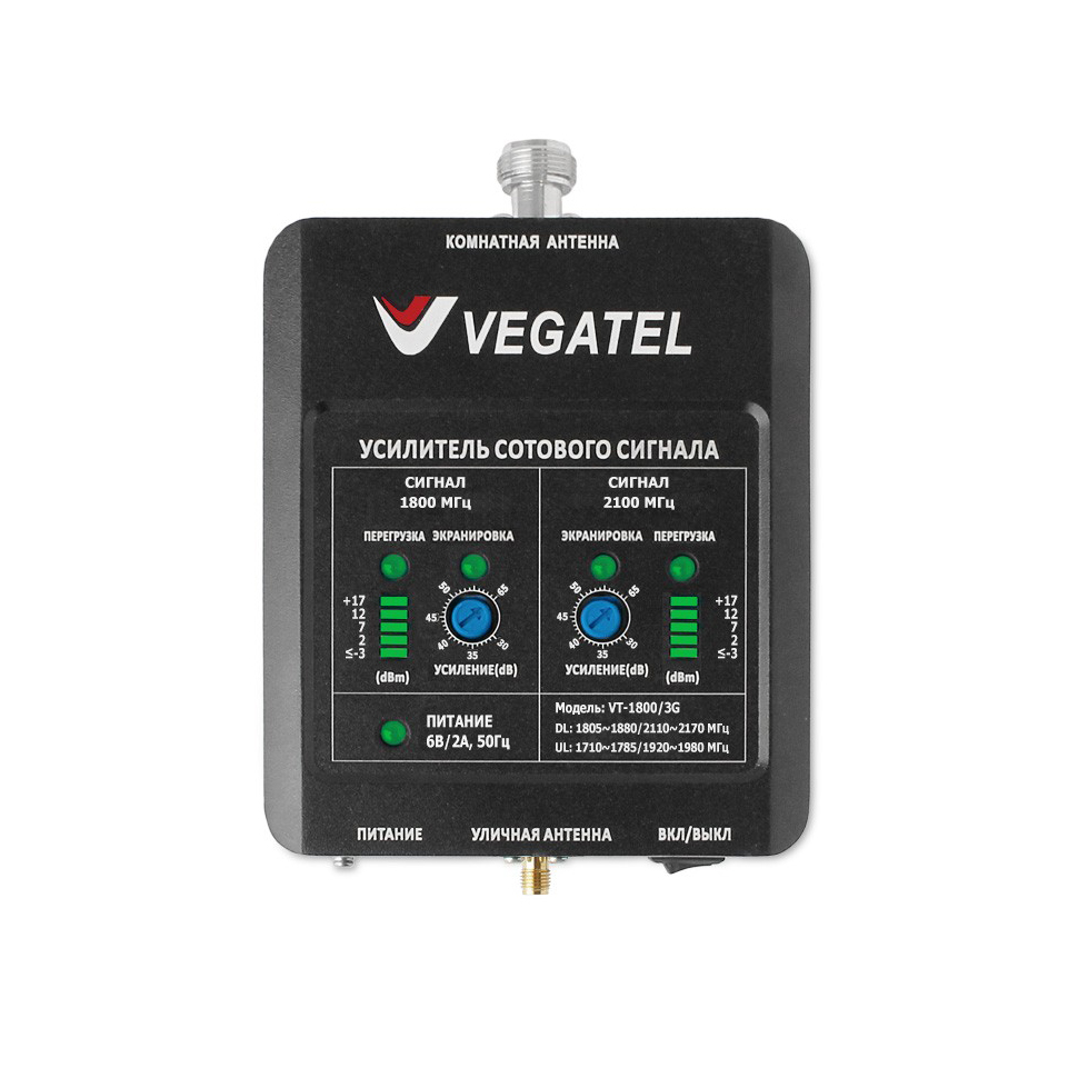 Комплект VEGATEL VT-1800/3G-kit (14Y, LED) - купить недорого с доставкой в Москве 18