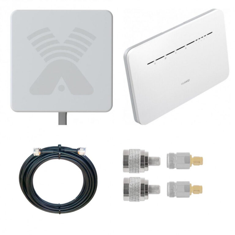 Комплект для усиления интернета 3G 4G AGATA MIMO, LTE/3G/Wi-Fi роутер ...