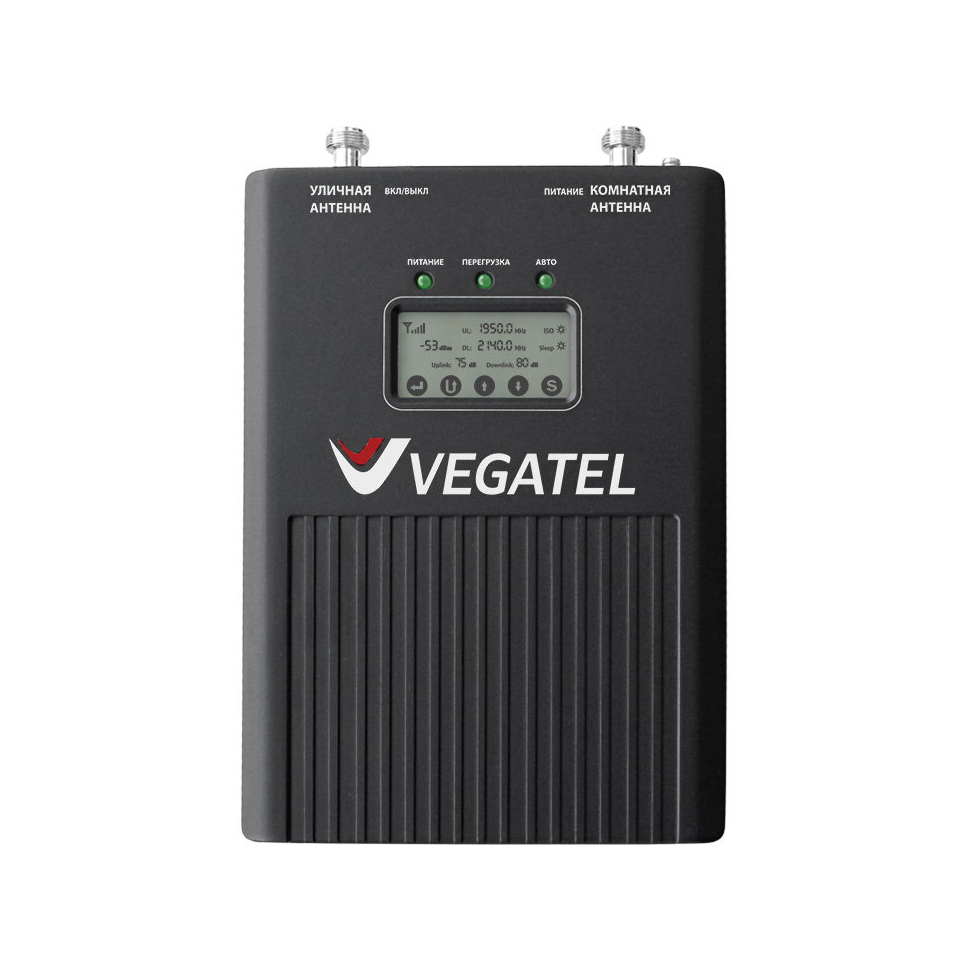 Репитер VEGATEL VT3-3G (S, LED) - купить недорого с доставкой в Москве