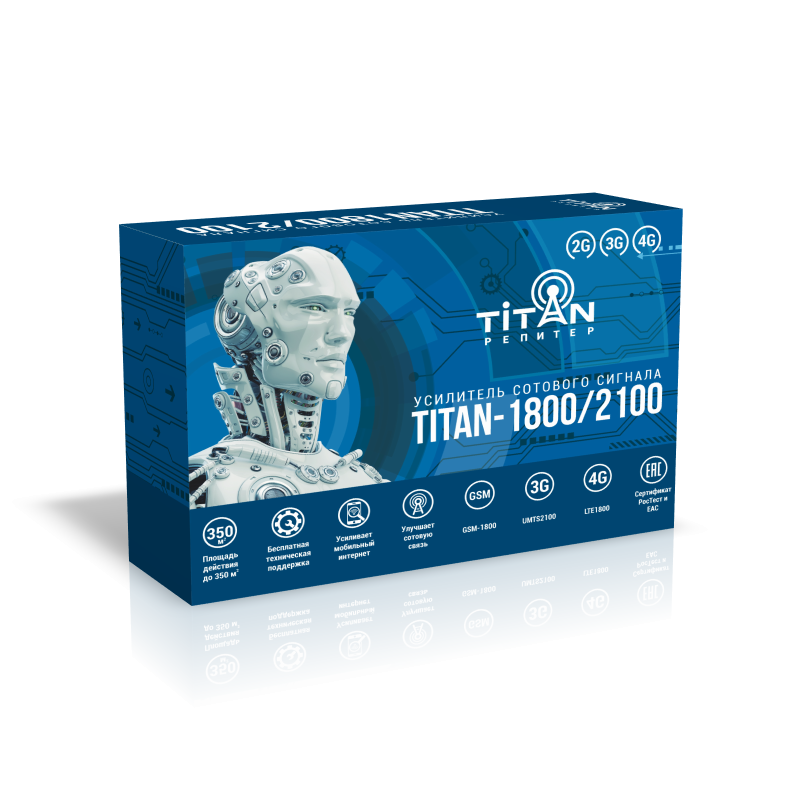 Репитер Titan-1800/2100 - купить недорого с доставкой в Москве 13