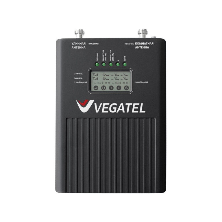 Репитер VEGATEL VT3-3G/4G (LED) - купить в Москве с доставкой
