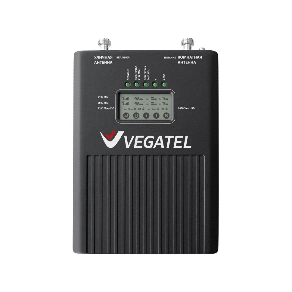 Репитер VEGATEL VT3-3G/4G (LED) - купить недорого с доставкой в Москве