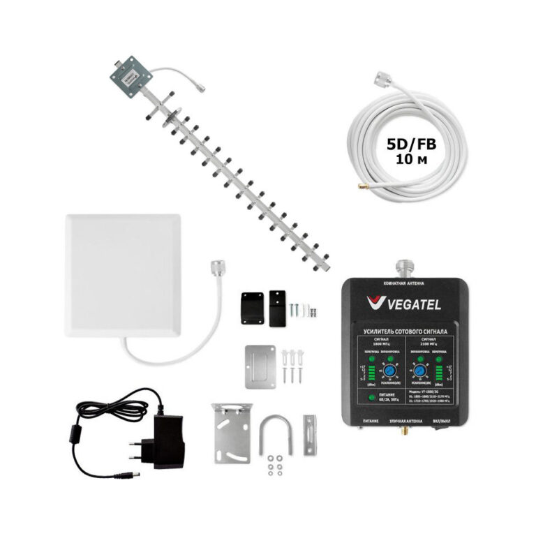 Комплект VEGATEL VT-1800/3G-kit (14Y, LED) - купить недорого с доставкой в Москве