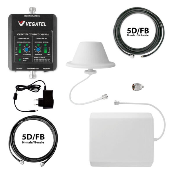 Комплект VEGATEL VT-1800/3G-kit (дом, LED) - купить недорого с доставкой в Москве 9