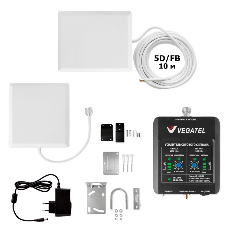 Комплект VEGATEL VT-900E/3G-kit (LED) - купить недорого с доставкой в Москве 15