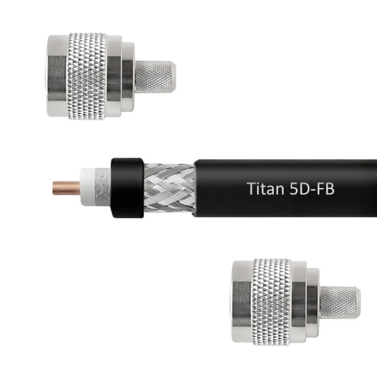 Кабельная сборка 5D/FB (Titan, черный) (N-male – N-male) - купить недорого с доставкой в Москве