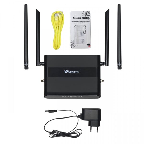 Роутер 4G VEGATEL VR6 Wi-Fi-2,4/5 - купить недорого с доставкой в Москве 24