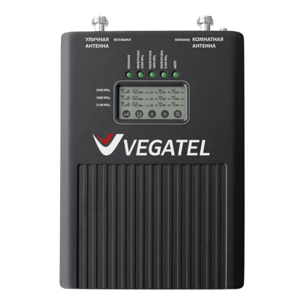Репитер VEGATEL VT3-1800/2100/2600 (LED) - купить недорого с доставкой в Москве 24