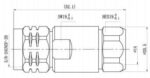 Разъем N-1/2″SF (вилка, прижимной) - купить недорого с доставкой в Москве 13