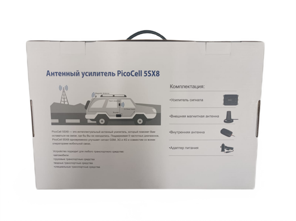 Антенный усилитель PicoCell 5SX8 (пяти-диапазонный) - купить недорого с доставкой в Москве 13