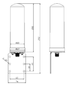 Антенна AO-700/2700-4/6 (уличная) - купить недорого с доставкой в Москве 15