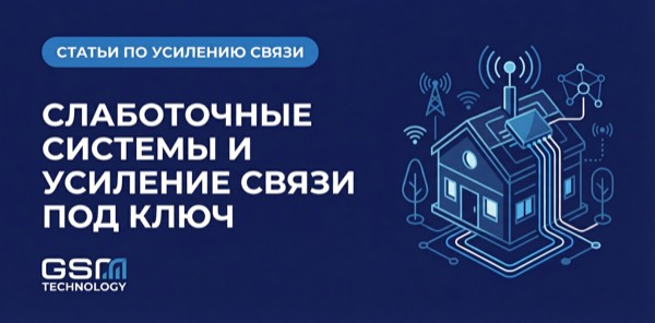 Слаботочные системы и усиление связи под ключ