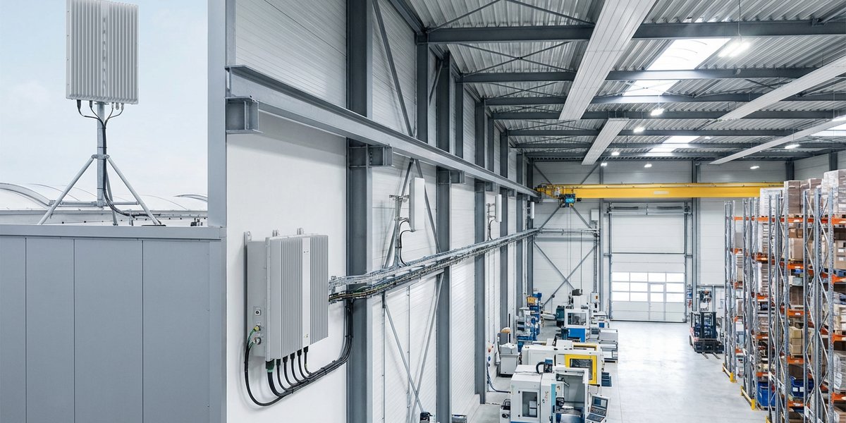 Схема усиления связи в производственном корпусе